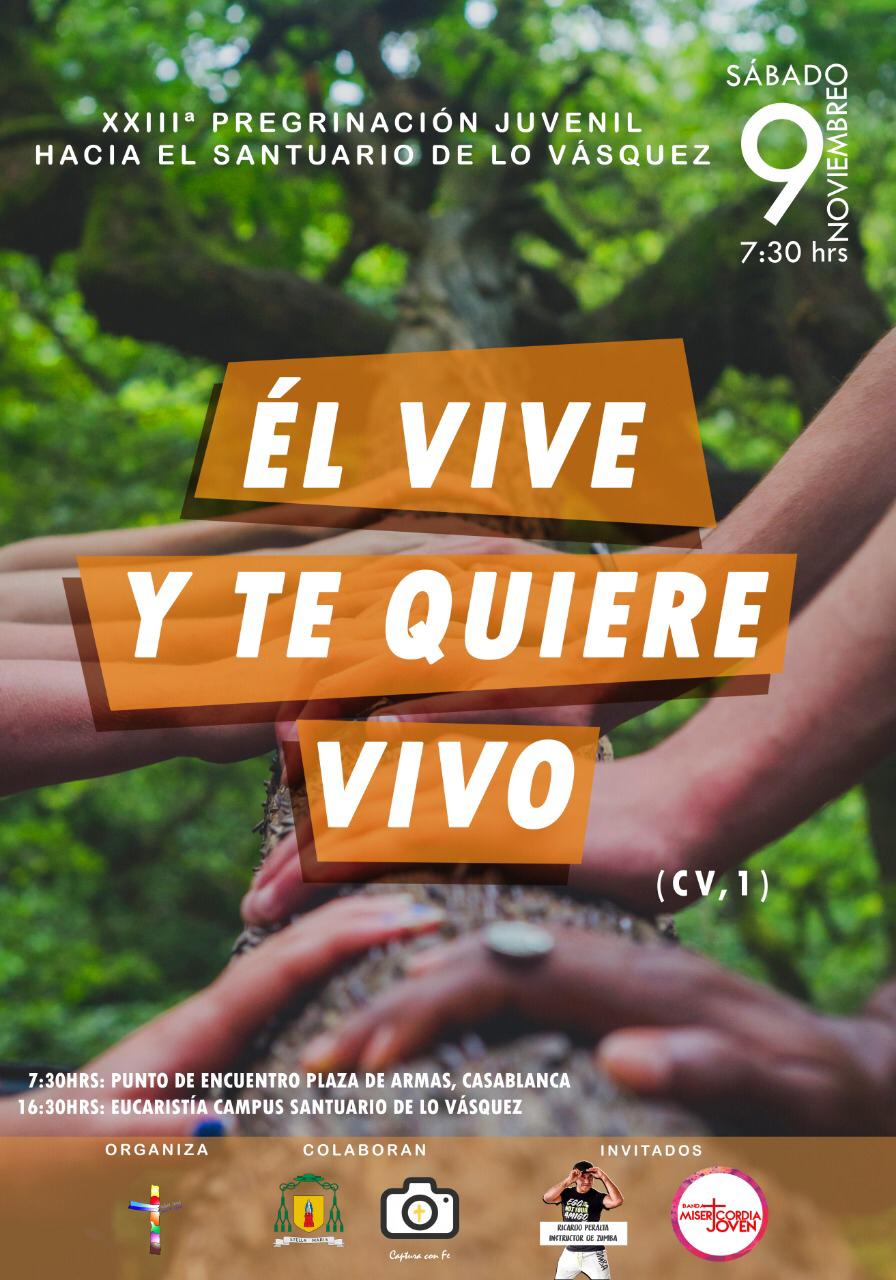 AFICHE PEREGRINACIÓN JUVENIL